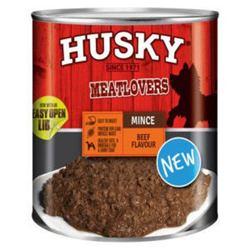 Husky Dog Food Mince Beef 6 x 775G