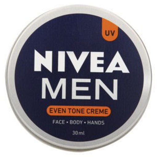 Nivea Face Cream Men Tin Even Tone 1 x 30Ml