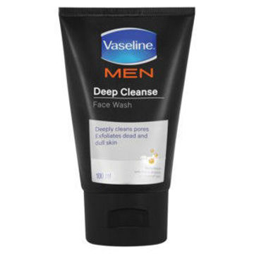 Vaseline Face Wash Men Deep Clean 1 x 100Ml