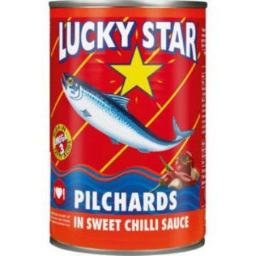 Lucky Star Fish Pilchards Talls Sweet Chilli 1 x 400G