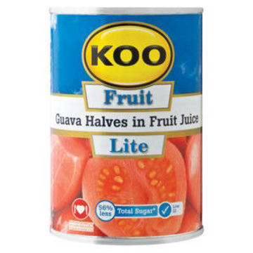 Koo Fruit Guava Halves Lite 1 x 410G