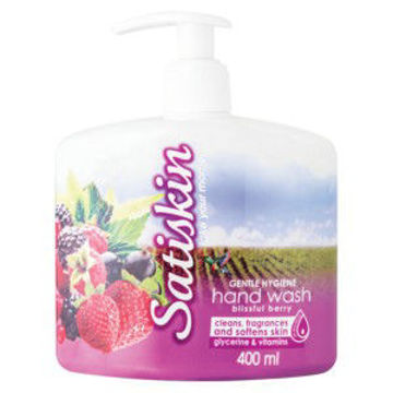 Satiskin Hand Wash Blissful Berry 1 x 400Ml