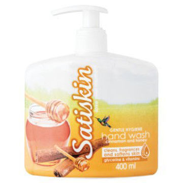 Satiskin Hand Wash Cinamon & Honey 1 x 400Ml