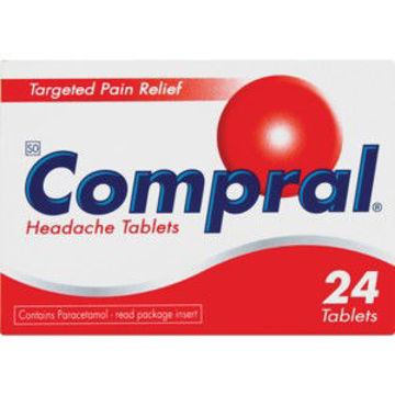 Compral Headache Tablets 1 x 24`s