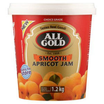 All Gold Jam Smooth Apricot Peach 1 x 1.2Kg