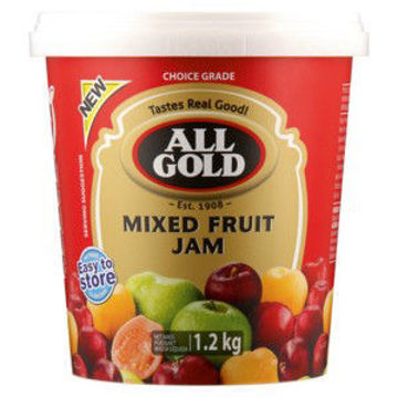 All Gold Jam Smooth Mixed Fruit 1 x 1.2Kg