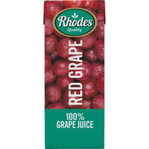 Rhodes Juice 100% Red Grape 1 x 200Ml