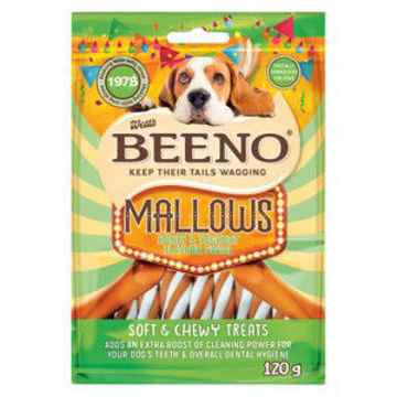 Beeno Mallows Treats Honey Yog 1 x 120G