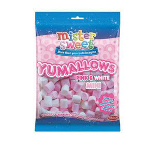 Mr Sweet Marshmellows Mini Pink & White 1 x 150G