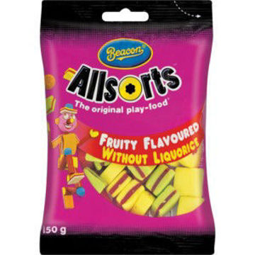 Beacon Liq All Sorts Med Pack Med Pack Liquorice 1 x 150G