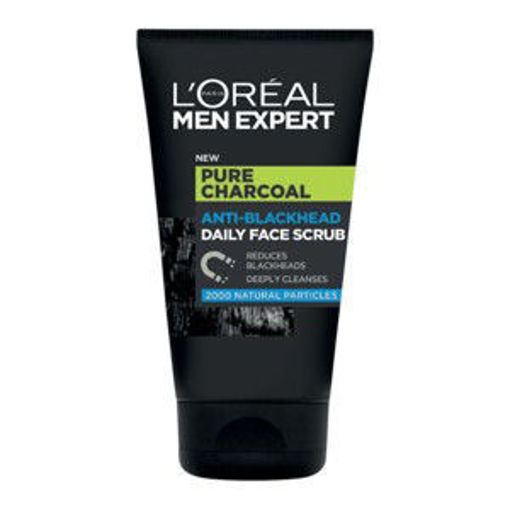 Loreal Men Exp Pure  Charcoal Face Scrub 1 x 100Ml