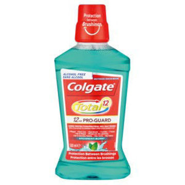 Colgate Mouth Wash Total 12 Spearmint 1 x 500Ml