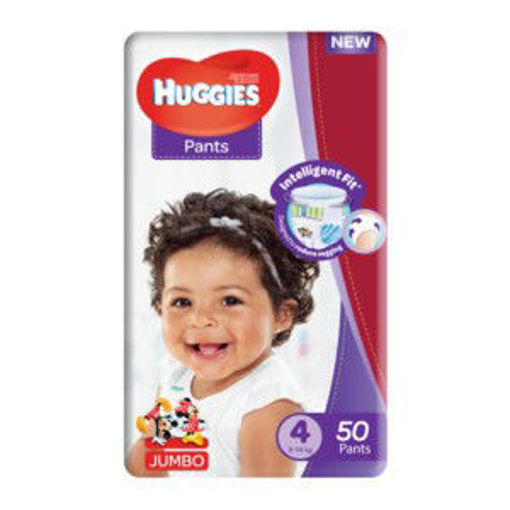 Huggies Nappies Pants Jumbo Size4 1 x 0Ea