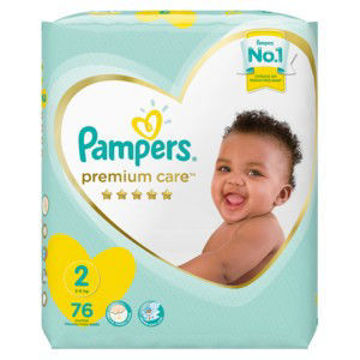 Pampers Nappies Prem Care VP Care 76 1 x 0Ea