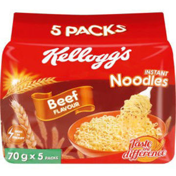 Kelloggs Noddles Multipack Beef 1 x 15s