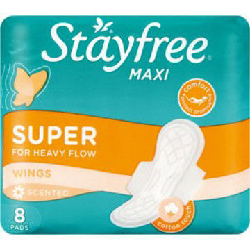 Stayfree Pads Scent 1 x 8`s