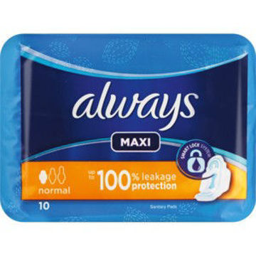 Always Pads Thick Mesh  Normal 10s 1 x 0Ea