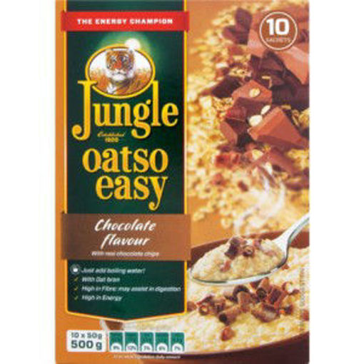 Jungle Oats Porridge Oatso Easy Chocolate 1 x 500G