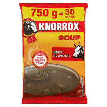 Knorrox Soup Packet Beef 1 x 750Gr