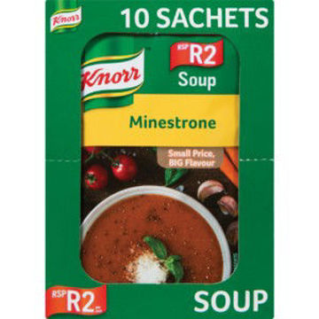 Knorr Soup Pkt Minestrone 1 x 50G