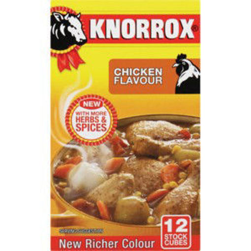 Knorrox Stock Cubes Chilli Chick 1 x 12`s