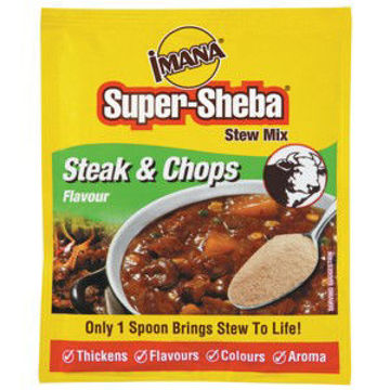 Imana Super Sheba Steak & Chops 1 x 55Gr