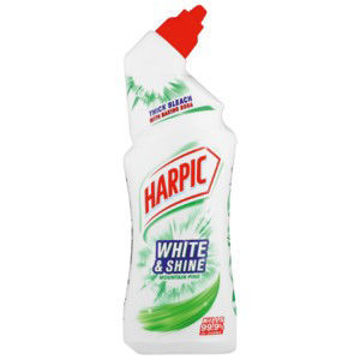 Harpic Toilet Clean Liq White & Shine Pine 1 x 750Ml