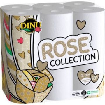 Dinu Toilet Paper 2 Ply 1 x 18`s