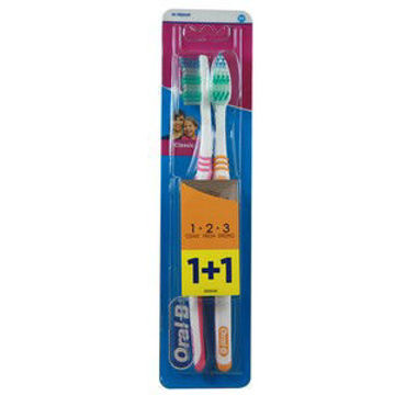 Oral B Toothbrush 3 Effect Classic 40 Med 1 x 2`s