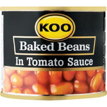 Koo Veg Baked Beans In Tom Sce 1 x 215Gr