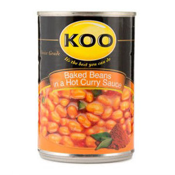 Koo Veg Beans Butter Curry 12 x 410Gr