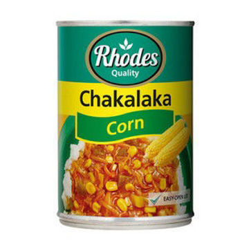 Rhodes Veg Chakalaka Corn 1 x 410Gr