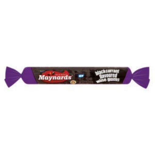 Maynards Wine G/Roll  Wine Gum Roll Black 1 x 0Ea