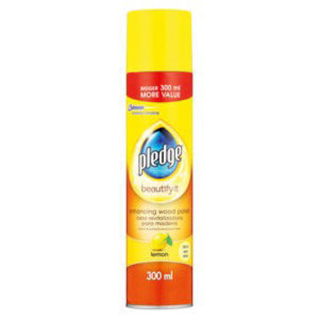 Pledge Wood Polish Lemon 1 x 300Ml