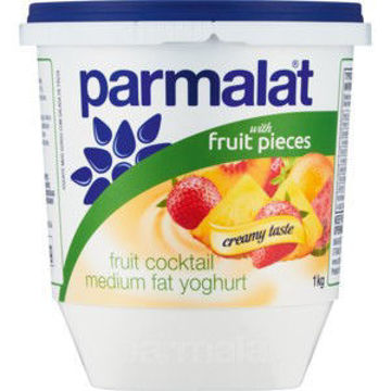 Parmalat Yog Low Fat Fruit Salad 1 x 1Lt