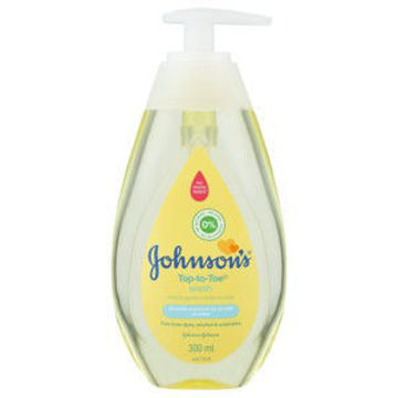 J&J Baby Soap Liq Top To Toe Wash 1 x 300Ml