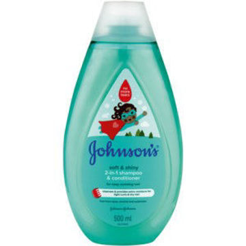 J&J Baby Soft & Shiny 2-In-1 S&C 1 x 500Ml