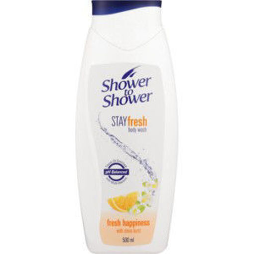 Shower To Sh Bath Gel Fresh Happiness 1 x 500Ml