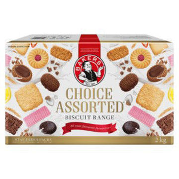 Bakers Bisc Choice Asst 1 x 2Kg