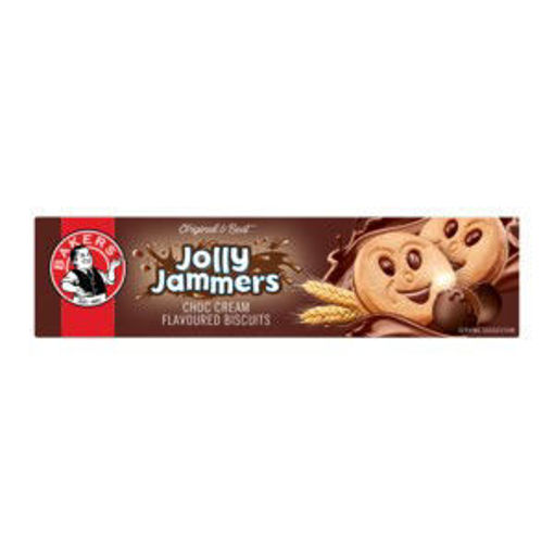 Bakers Bisc Jolly Jammers Choc Cream 1 x 200G