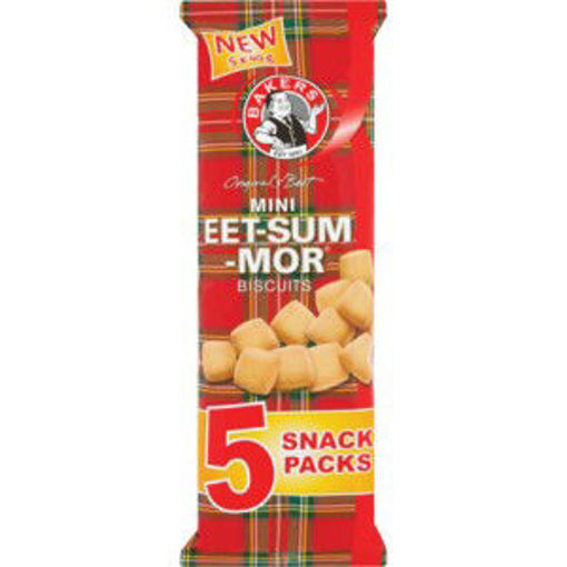 Bakers Bisc Mini  Eet Sum Mor 1 x 5`s