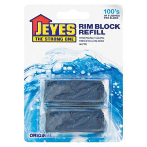 Jeyes Bloo Toilet Rim Block Ref Blue 1 x 40Gr