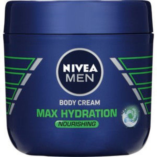 Nivea Body Cream Men Max Hydration 1 x 400Ml