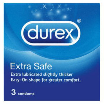 Durex Condoms Xtra Safe 1 x 3`s