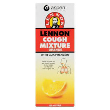 Lennon Cough Mixture Orange 1 x 100Ml