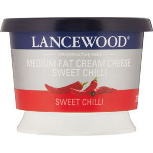 Lancewood Cream Cheese L/Fat Sweet Chilli 1 x 230G