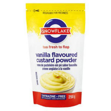 Snowflake Custard Powder Vanilla 1 x 250Gr