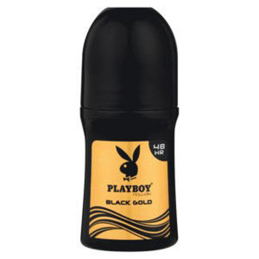 Playboy Deo Roll On Male Black Gold 1 x 50Ml