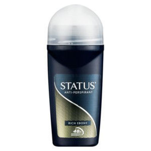 Status Deo Roll On Male Rich Ebony 1 x 50Ml