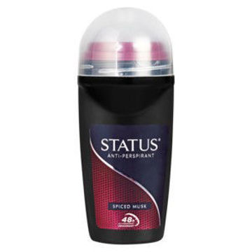 Status Deo Roll On Male Spiced Musk 1 x 50Ml